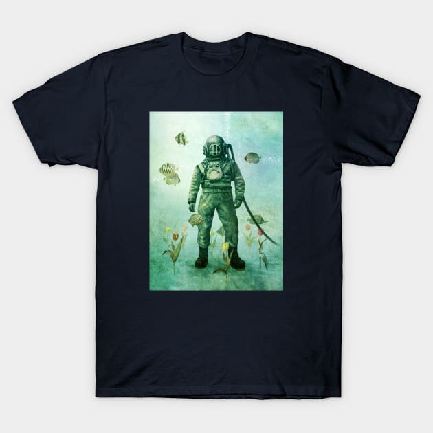 Deep Sea Garden T-Shirt by Terry Fan